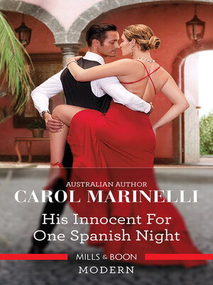 cover image of His Innocent for One Spanish Night